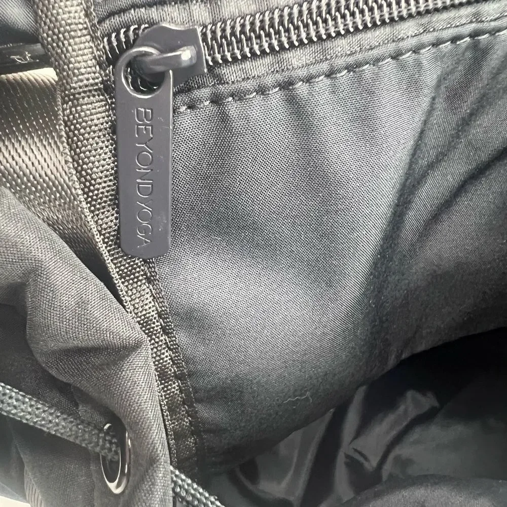 Beyond Yoga Charcoal Backpack